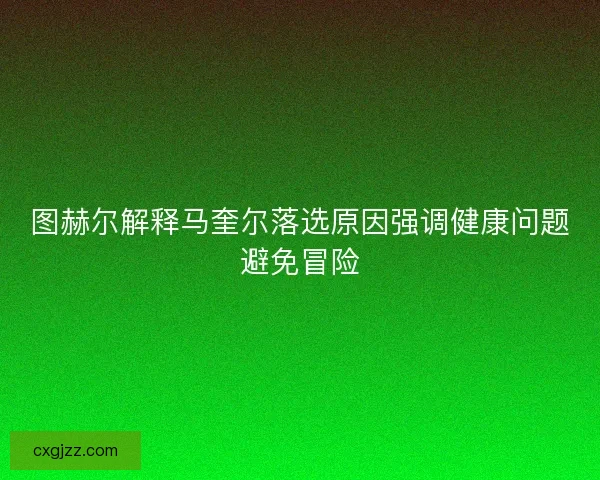 图赫尔解释马奎尔落选原因强调健康问题避免冒险